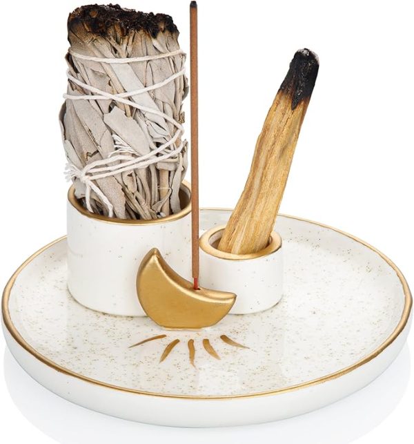 Incense and Candle Holder